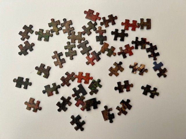 Puzzle: Jumbo-Puzzle "Kirschbäume", 1000 Teile – Usato da Spiez venduto da gwaagg- 2