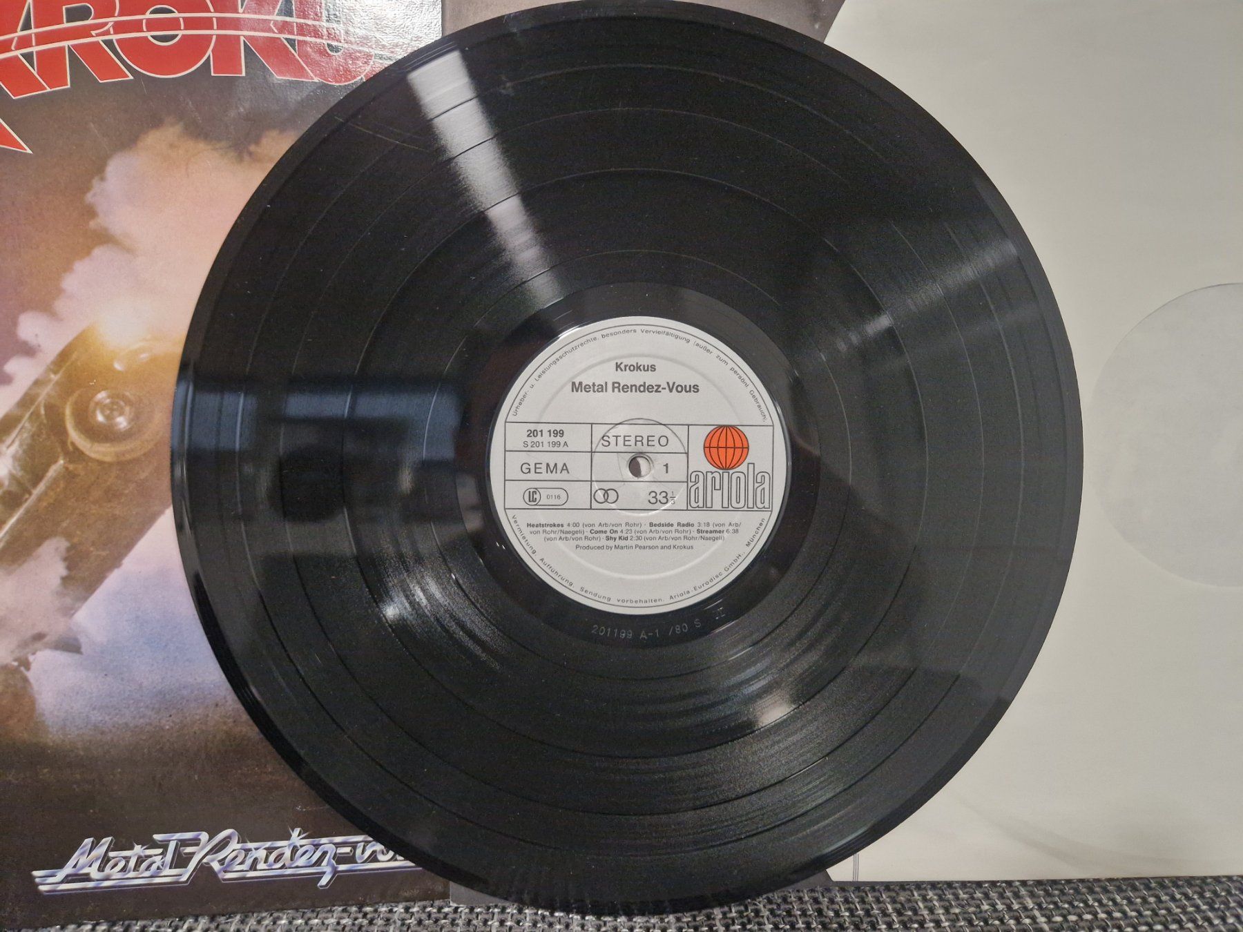 Dischi in vinile: Krokus Metal Rendez-Vous LP – Usato da Stetten (SH) venduto da SouthWestSwiss 5