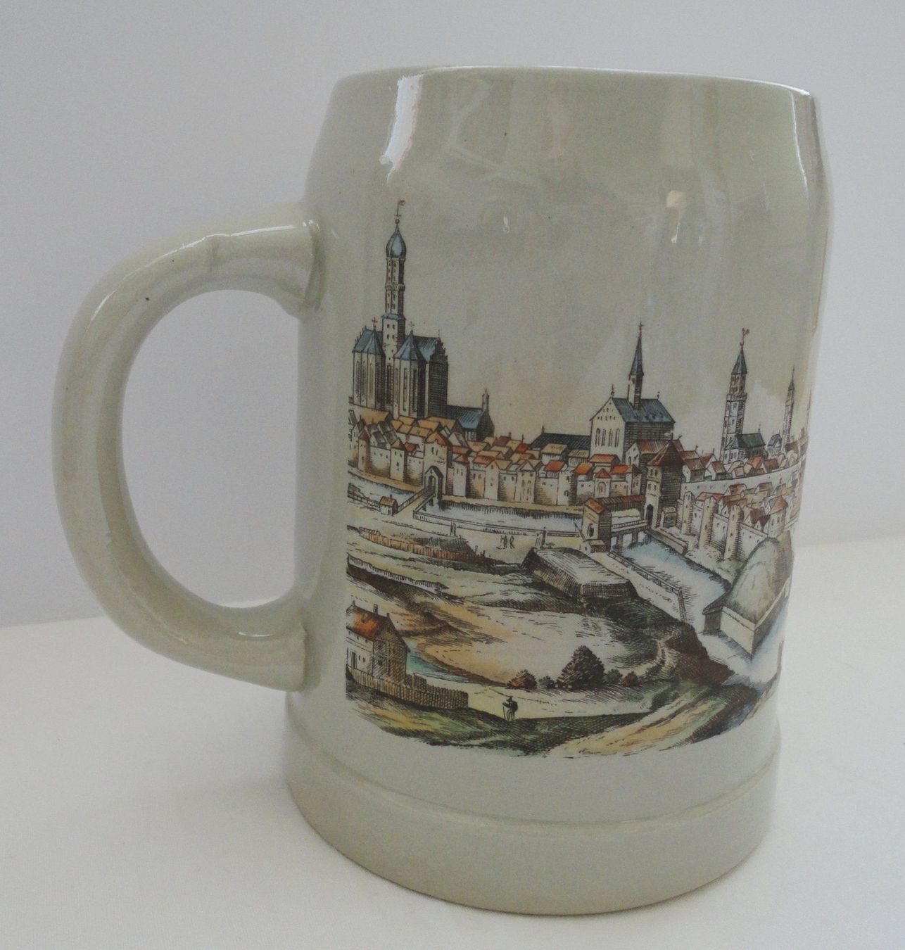 Bevande alcoliche: Bierkrug aus Keramik Augusta Vindelicorum  0,5l – Nuovo (secondo la descrizione) da zürich venduto da parts5060 2