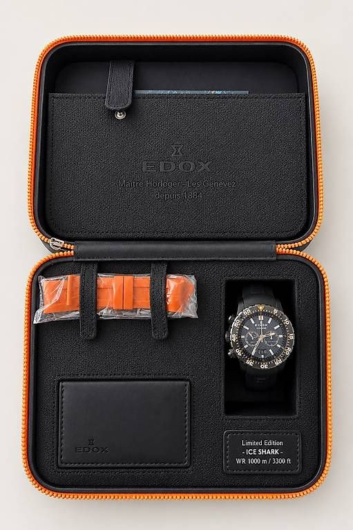 Uhren: Der Edox Class 1 Limited Edition 'Ice Shark I'  – Gebraucht aus Stans von Lumi216 1