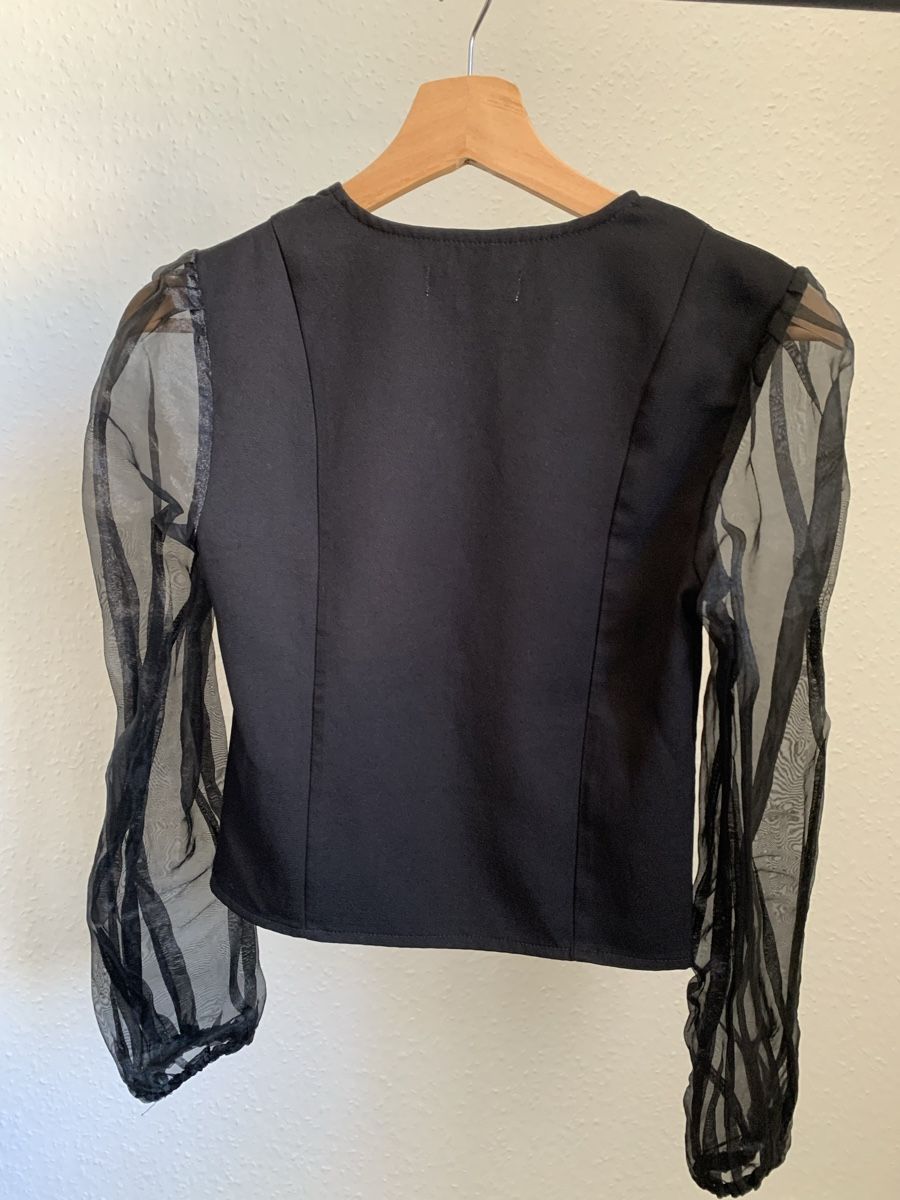 Camicette: Gilet manches transparentes unique 21 – Nuovo (secondo la descrizione) da Genève venduto da rez_c6c6 1