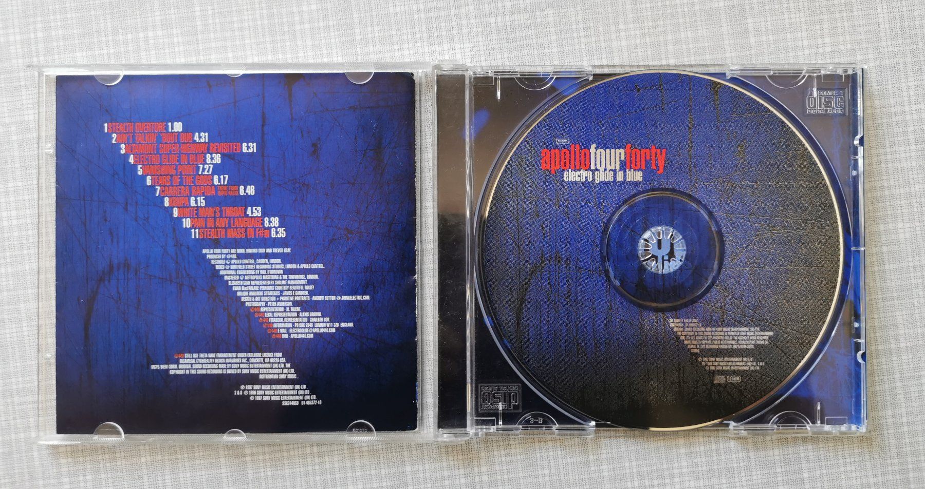 CD: Apollo Four Forty - Electro Glide In Blue – Usato da Basel venduto da Scarrabus