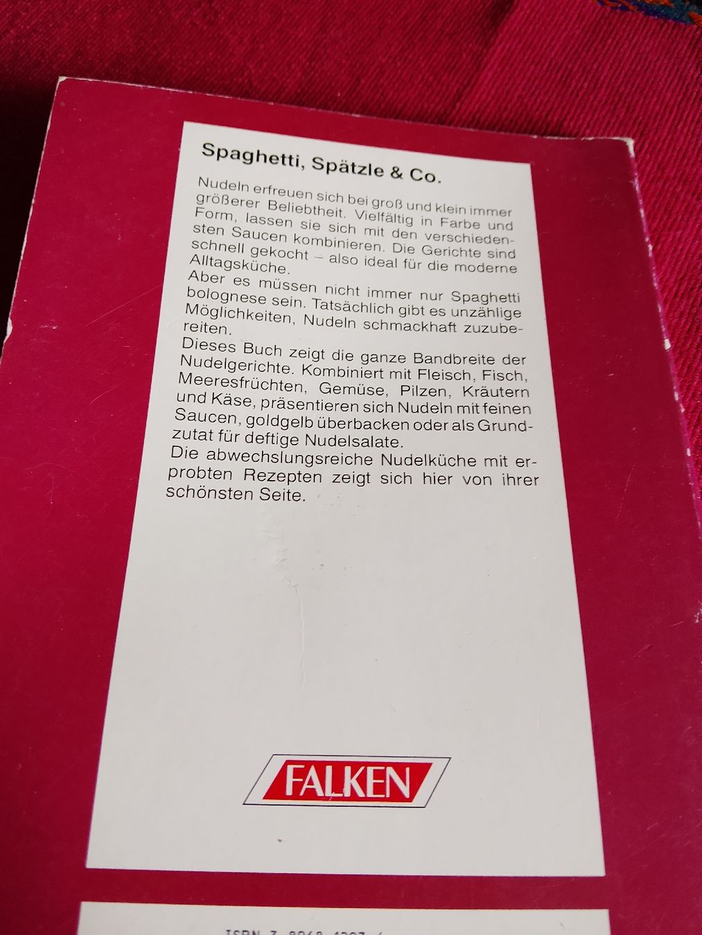 Libri: Nudelgerichte  – Usato da Volken venduto da katz5 7
