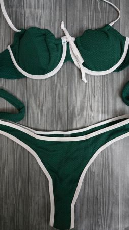 🆕️ Smaragdgrüner Bikini - M - Sportlicher Look