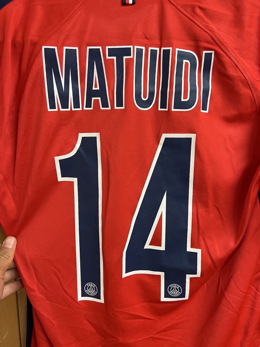 Nike Canottiere & Pantaloni: PSG Trikot Nike Matuidi 2015-2016 – Usato da Cully venduto da DealerPrice 2