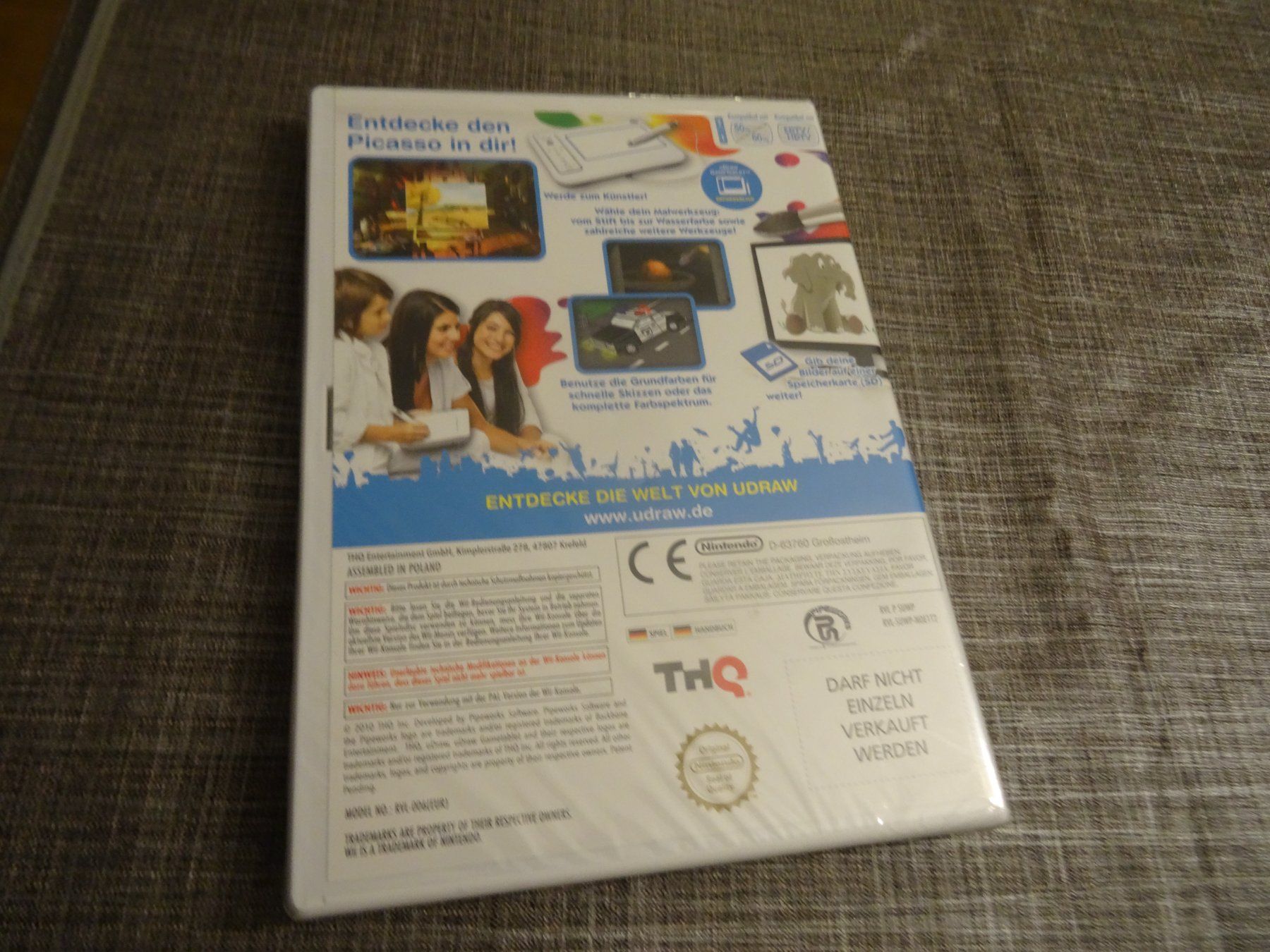 Nintendo Giochi: uDraw Studio Nintendo Wii - Neu, Originalverpackt Top! – Usato da Olten venduto da Disc-Ausverkauf 1