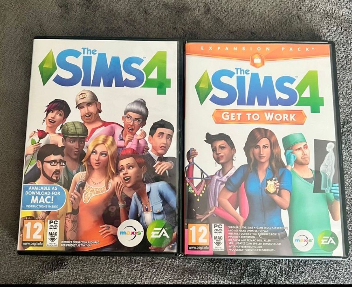 Giochi: Sims 4 + Erweiterungspack "Get to Work" (PC) – Nuovo (secondo la descrizione) da Hermiswil venduto da Volvorine