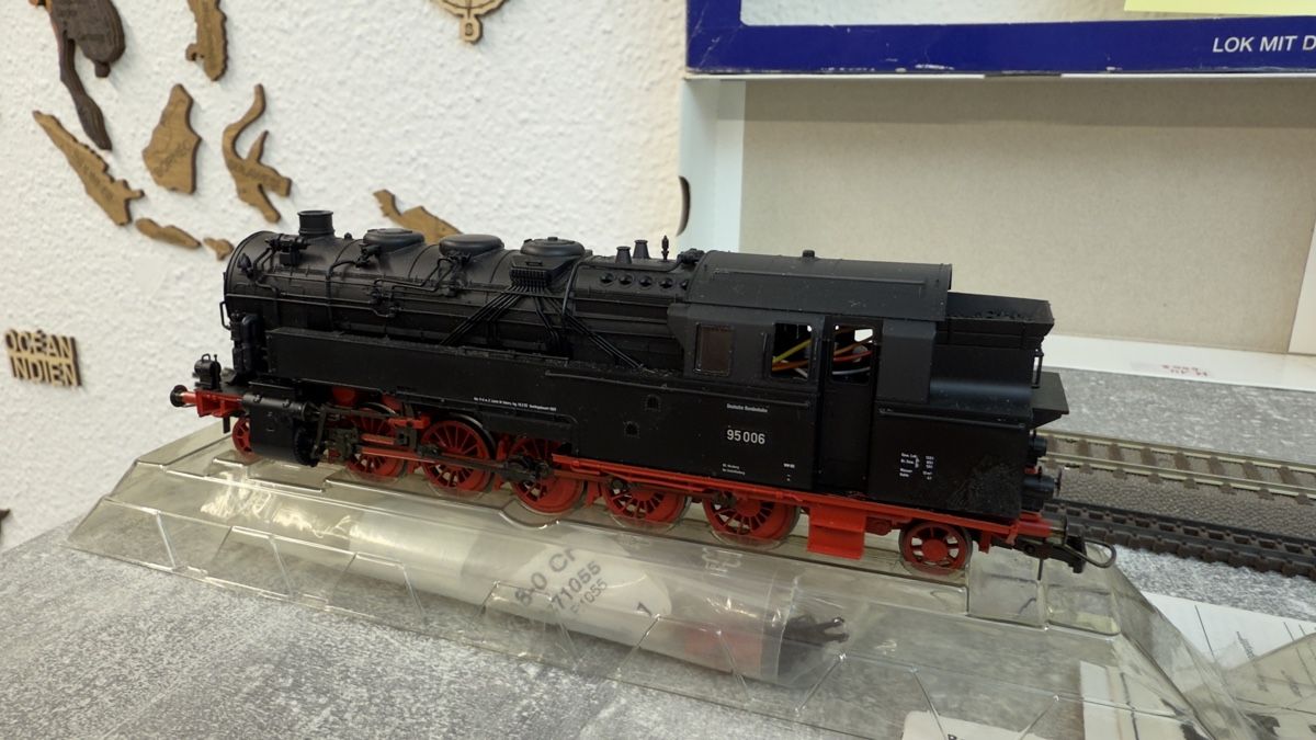Fleischmann Modellini di ferrovie: Fleischmann Dampflok BR 95 mit OVP H0 / DC / Digital – Usato da Schlieren venduto da rat_lq6b 5