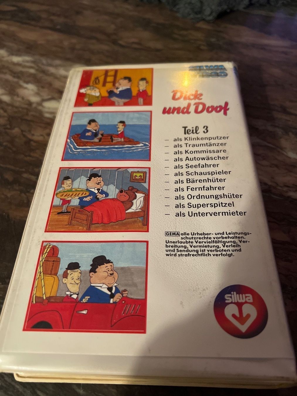 Tutti i VHS: Dick und Doof als Klinkenputzer – Usato da St. Niklaus VS venduto da jas_13 1