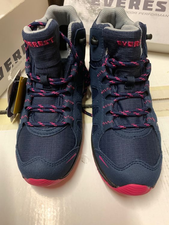 Sixfox Kinder Wintersportschuhe - Warme & Rutschfeste Sneaker Mit Drehknopf