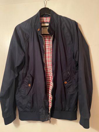 Herren Blouson Jacke Ben Sherman dunkelblau Grösse L