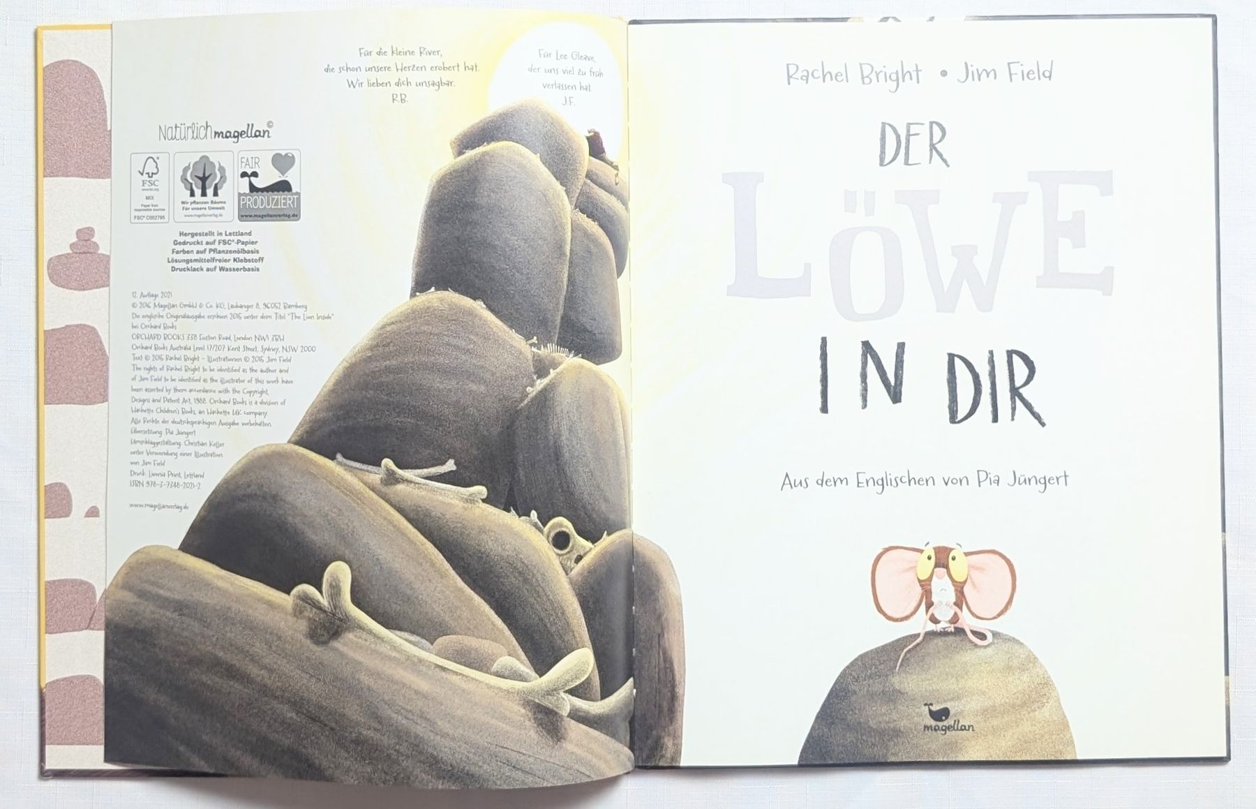 Libri: Der Löwe in dir - Rachel Bright – Nuovo (secondo la descrizione) da Wängi venduto da ABIZONE-86 1