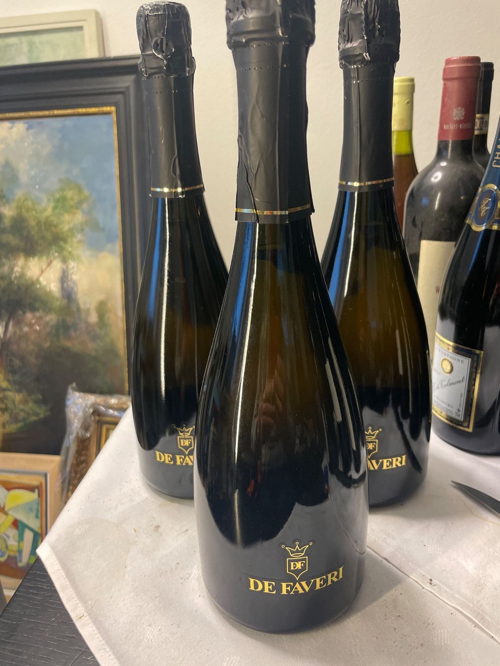 Vino: 3 Flaschen Prosecco De Faveri – Usato da Hölstein venduto da kolumbus1964
