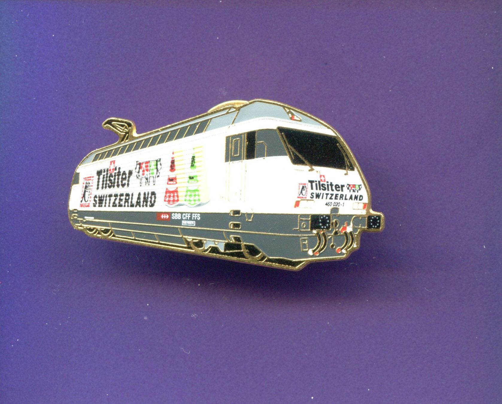 SBB/CFF/FFS Placchette & Badge: Schmid-Müller  Re 460  " Tilsiter "  Lim.500 – Usato da Winterthur venduto da Sammleroase