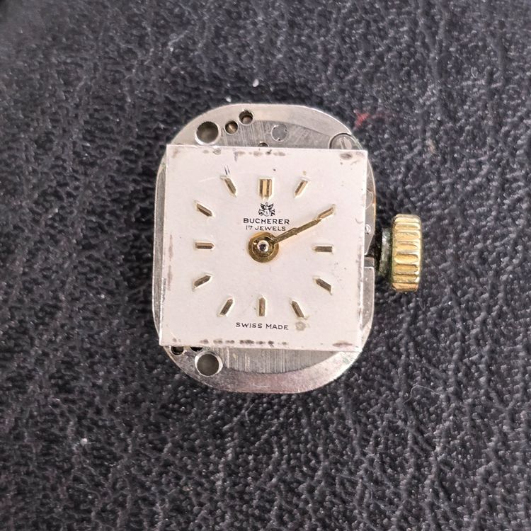 Mouvement De Montre FEF 66 Pour Pièces - Balance OK, Occasion, Idéal Pour Réparation