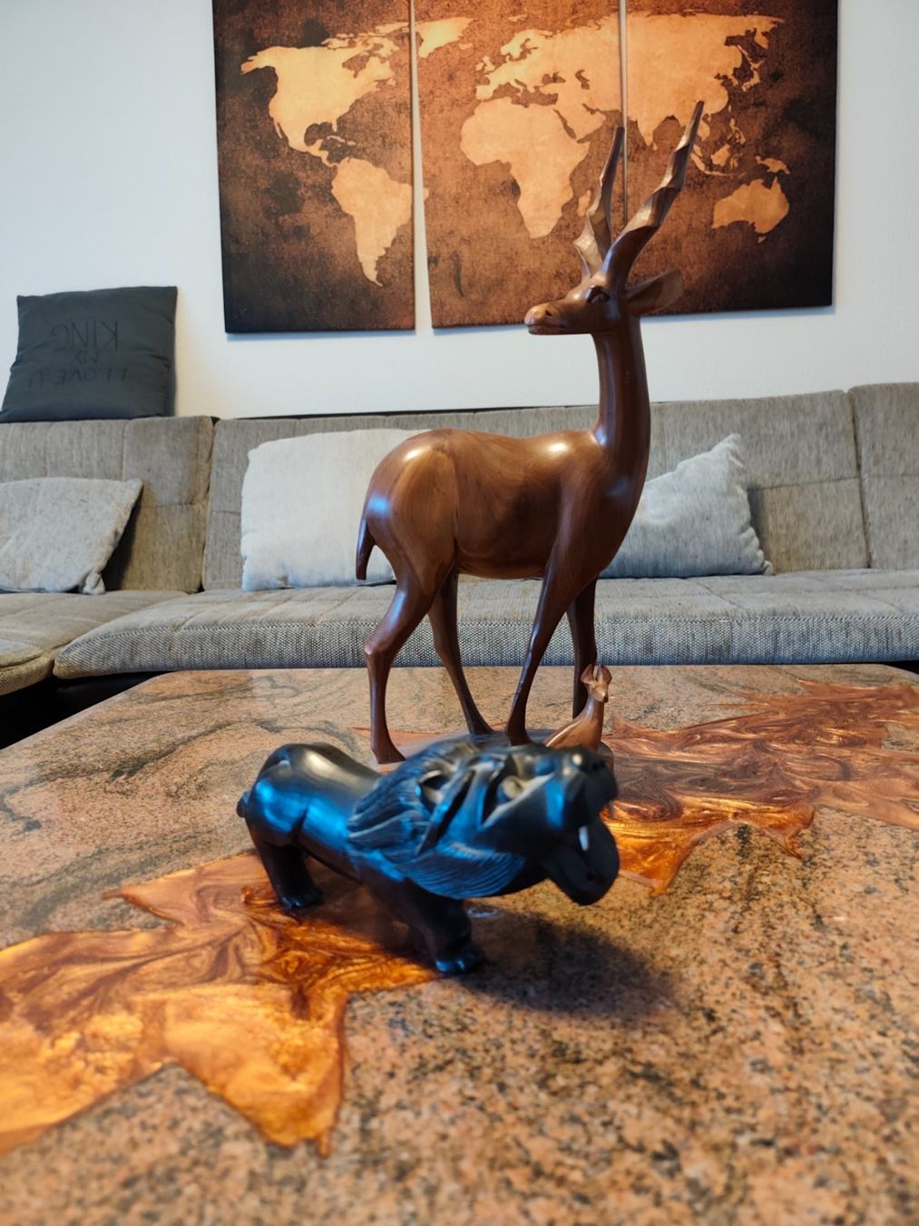 Statuette: Grosse afrikanische Sammlung ab 1.- – Usato da Birr venduto da KERANO 7