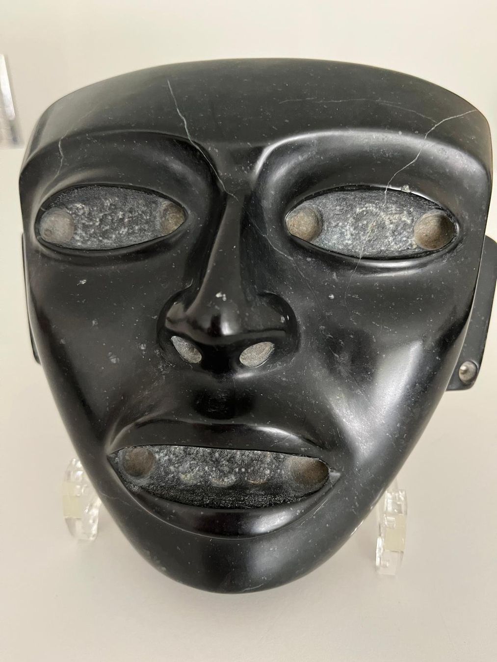 Sonstige Antiquitäten & Kunst: Steinmaske, Mexiko – Gebraucht aus Zürich von Michel1896