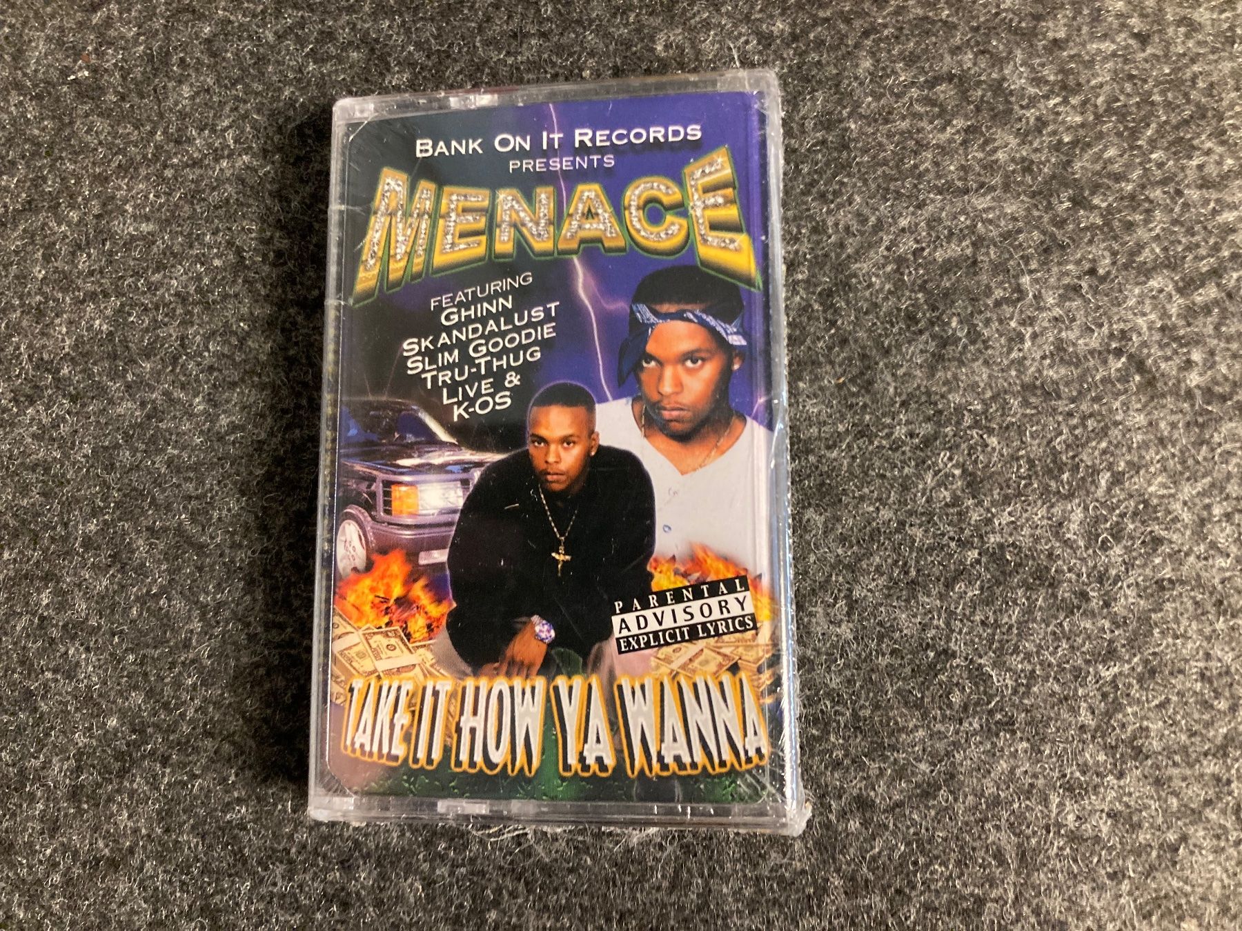Musicassette: Menace - Take It How Ya Wanna (MC) – Nuovo e nell'imballaggio originale da Fribourg venduto da Karushi