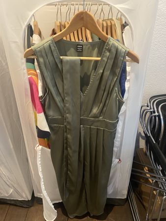 Shein Midikleid Gr. S grün elegant festlich Sommerkleid neuw