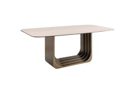 Richmond Interiors | Dining table Maxfield beige 200