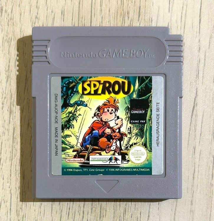 Nintendo Spiele: Spirou Gameboy – Gebraucht aus St. Gallen von Alpine.Arcade