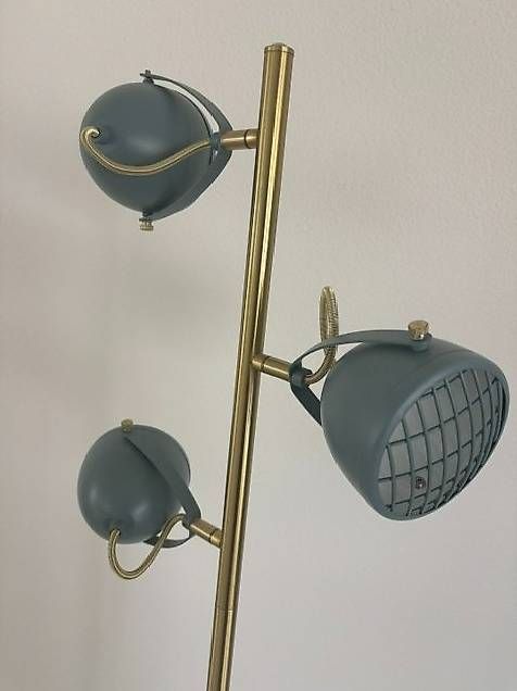 Lampade: Blue and Gold Floor Lamp- Perfect Condition – Usato da Altendorf venduto da lau_8qq5