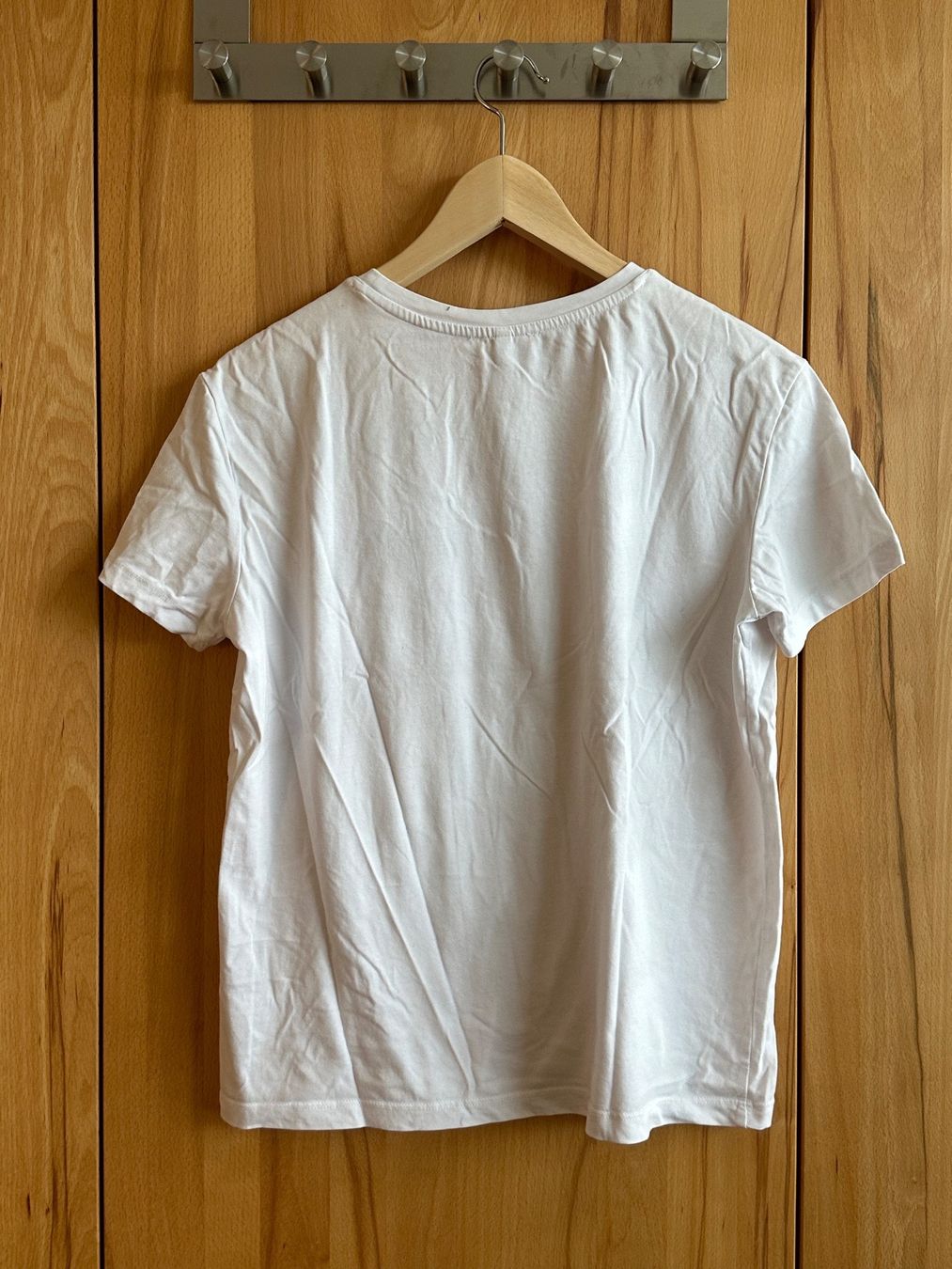 T-shirt: Weisses basic T-shirt Gr. M – Usato da Schlieren venduto da car_2bwb 1