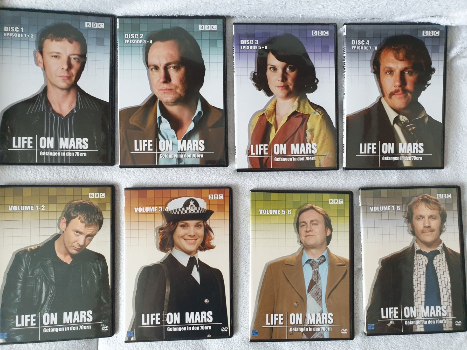 Tutti i DVDs: Life on Mars, Gefangen in den 70ern – Usato da Schönengrund venduto da Liane63 1