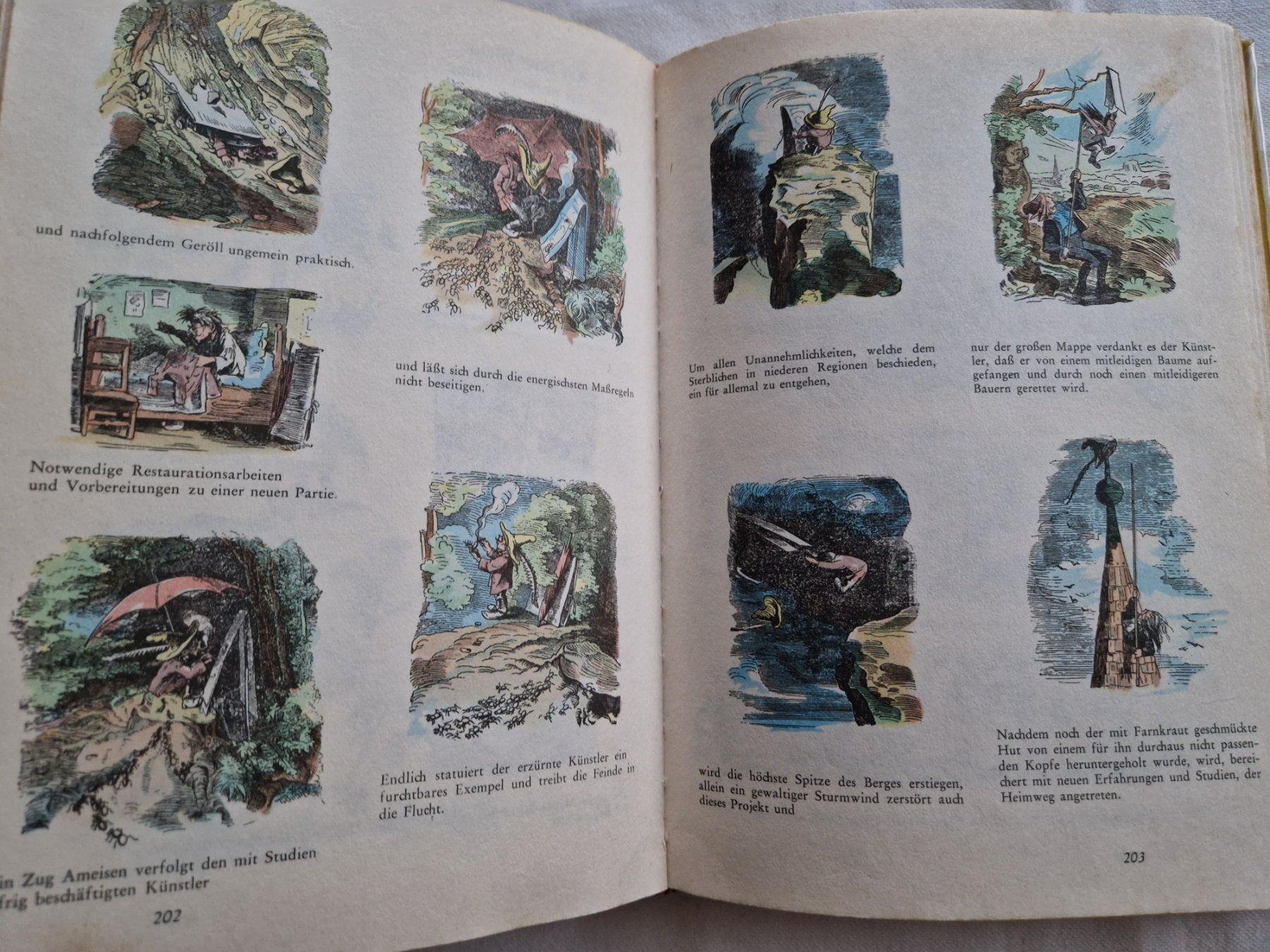Libri: 2 Kinderbücher Wilhelm Busch Max & Moritz – Usato da Rebstein venduto da Ajs_Toy_Palast_1 4