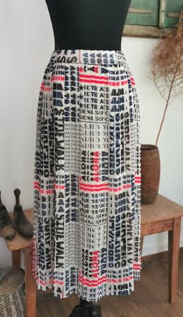 Scotch & Soda toller Plissee Maxirock Gr. XS