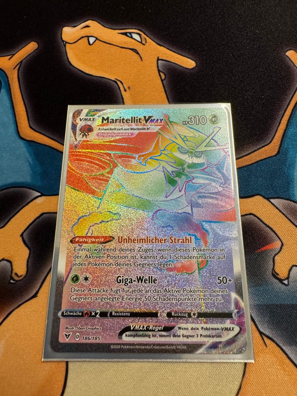 Pokémon Carte collezionabili: Maritellit VMAX (VIV 186) - Farbenschock – Nuovo (secondo la descrizione) da Bülach venduto da Pfrenzel