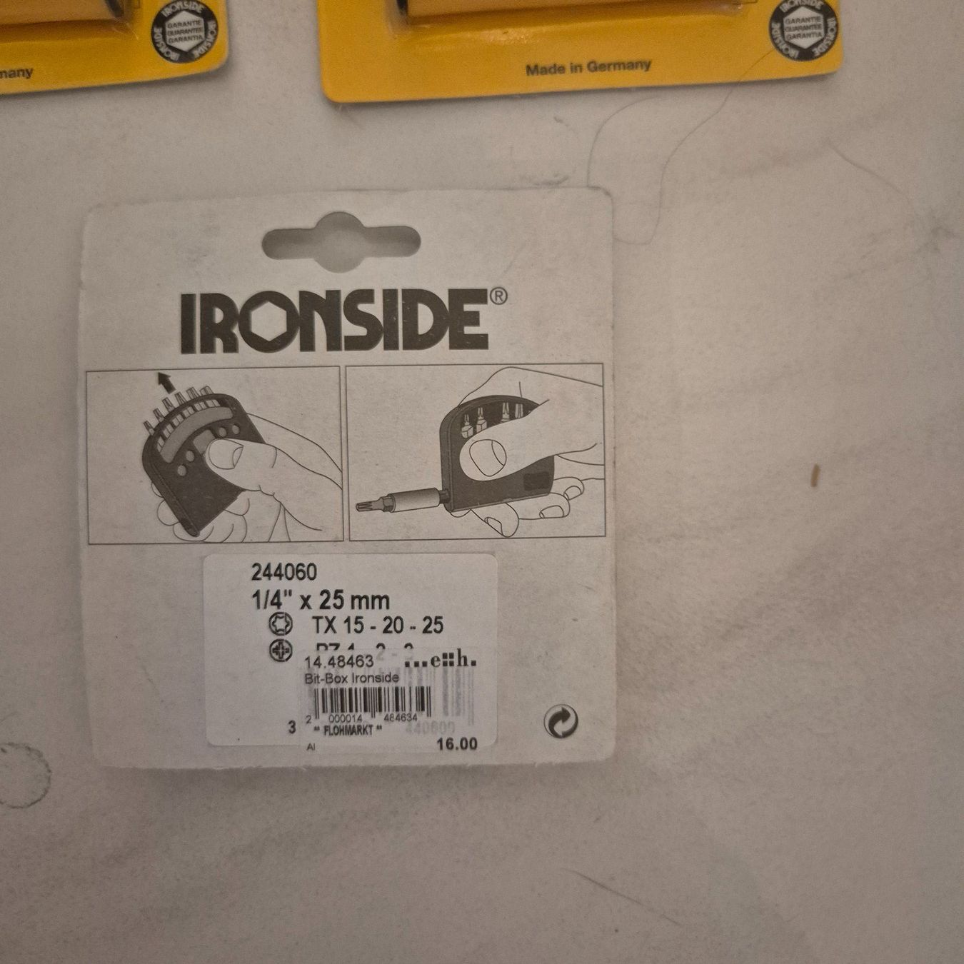 Tous les outils: Bit Box Set Ironside – Neuf avec emballage d'origine à Arni AG par kurtrmeier 2