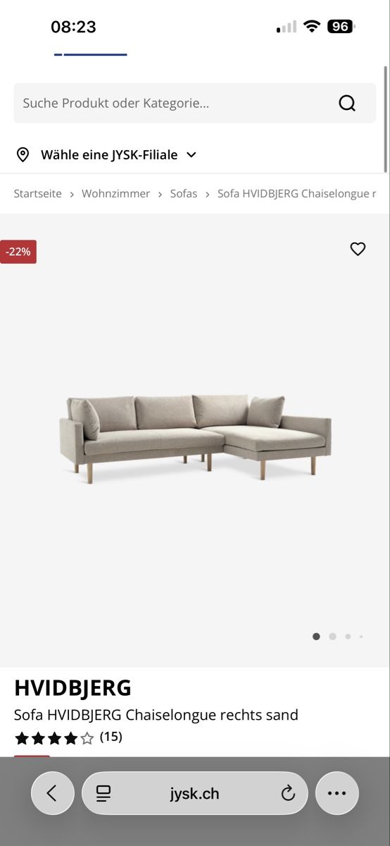 Sofas: Jysk Sofa – D'occasion à Heimberg par MrGourmet 5