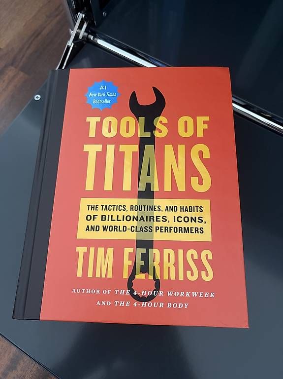 Bücher: Buch Tim Ferriss - Tools of Titans – Gebraucht aus Gattikon von dyanchenko