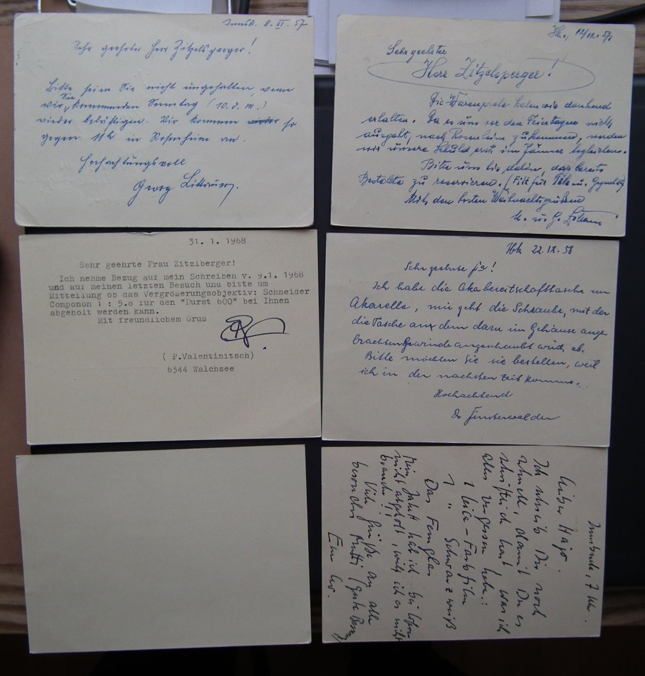 Tutti i francobolli: 1958-64  Österreich  Bildpostkarten  Diverse – Usato da Kriens venduto da WULLU99 1