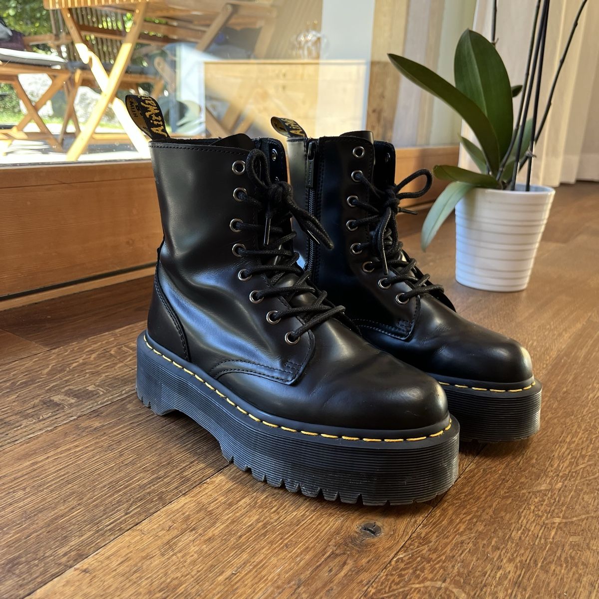 Dr. Martens Scarpe da uomo: Dr Martens Jadon Boots Gr. 38 – Usato da Cunter venduto da tiramisuuu_