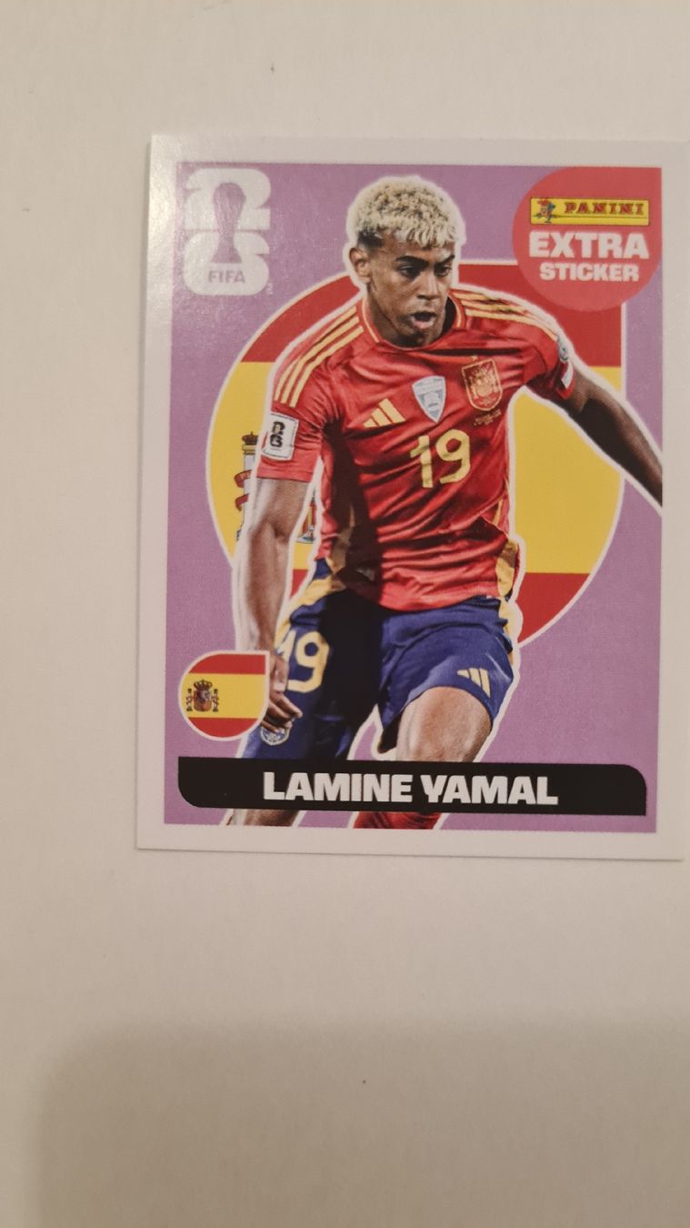 Panini Carte collezionabili: Panini Extra Sticker Lamine Yamal Spain new – Usato da Wädenswil venduto da juli37