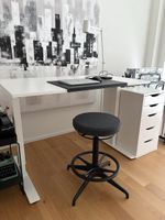 Schreibtisch höhenverstellbar 120x70