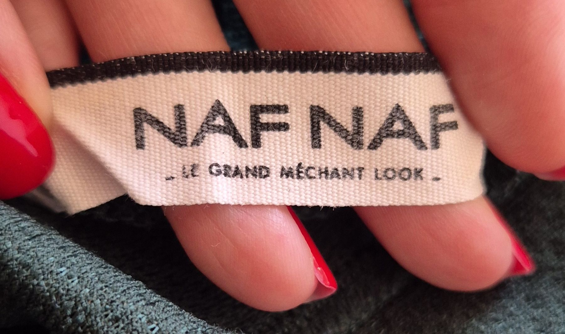 Nafnaf Vestiti: Robe NafNaf verte foncée – Nuovo (secondo la descrizione) da Cheseaux-sur-Lausanne venduto da Nono031 3