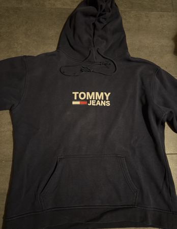Kapuzenpullover Tommy Jeans dunkelblau Grösse M gebraucht