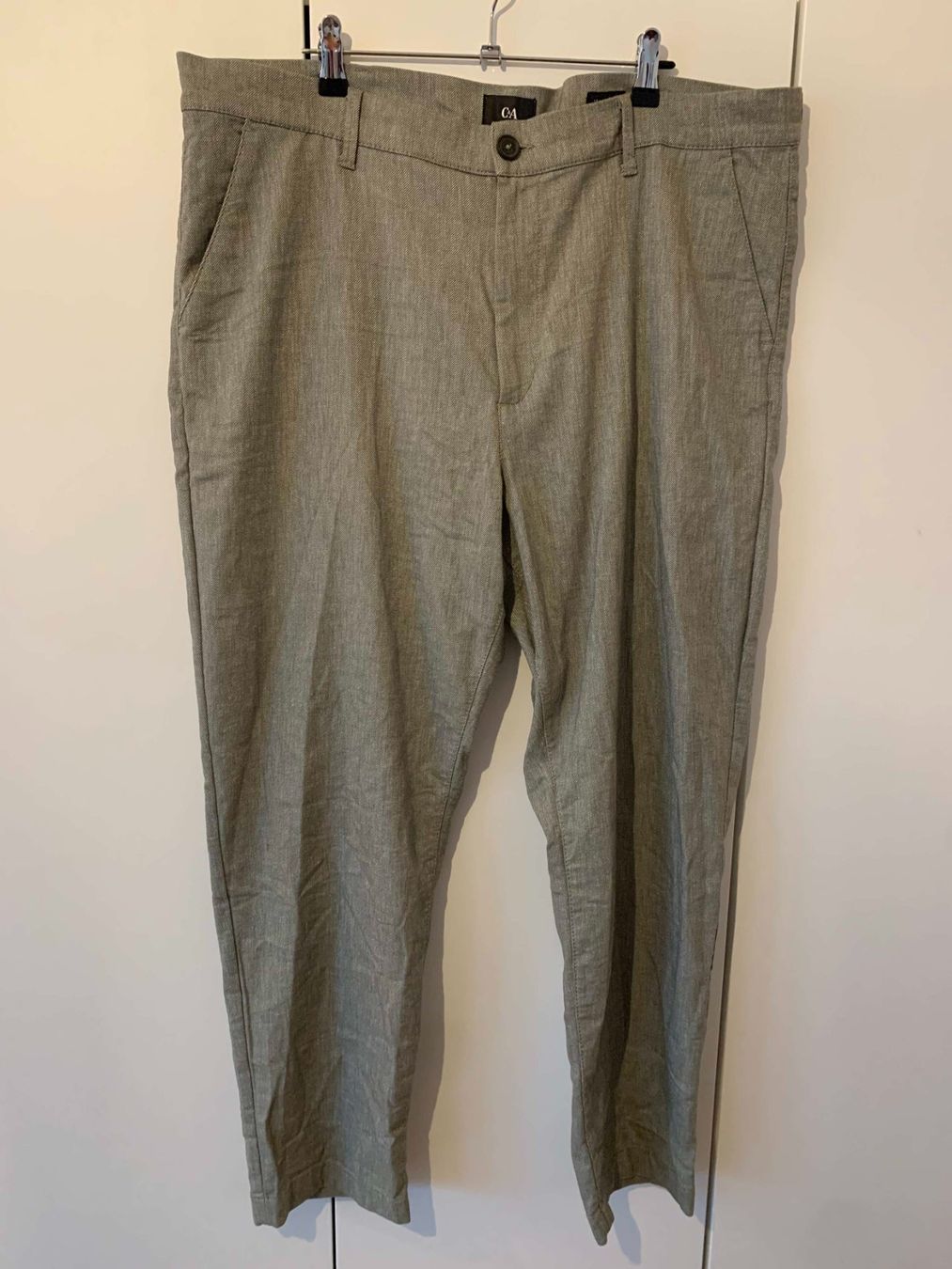 C&A Pantaloni: Herren Hose Grau W40 L32 – Usato da Thalwil venduto da san_685y