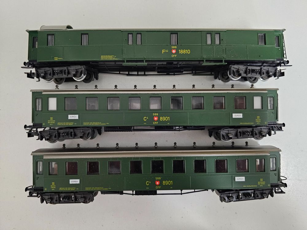 Lot Voitures Märklin 42997 Flèche Pomme Occasion