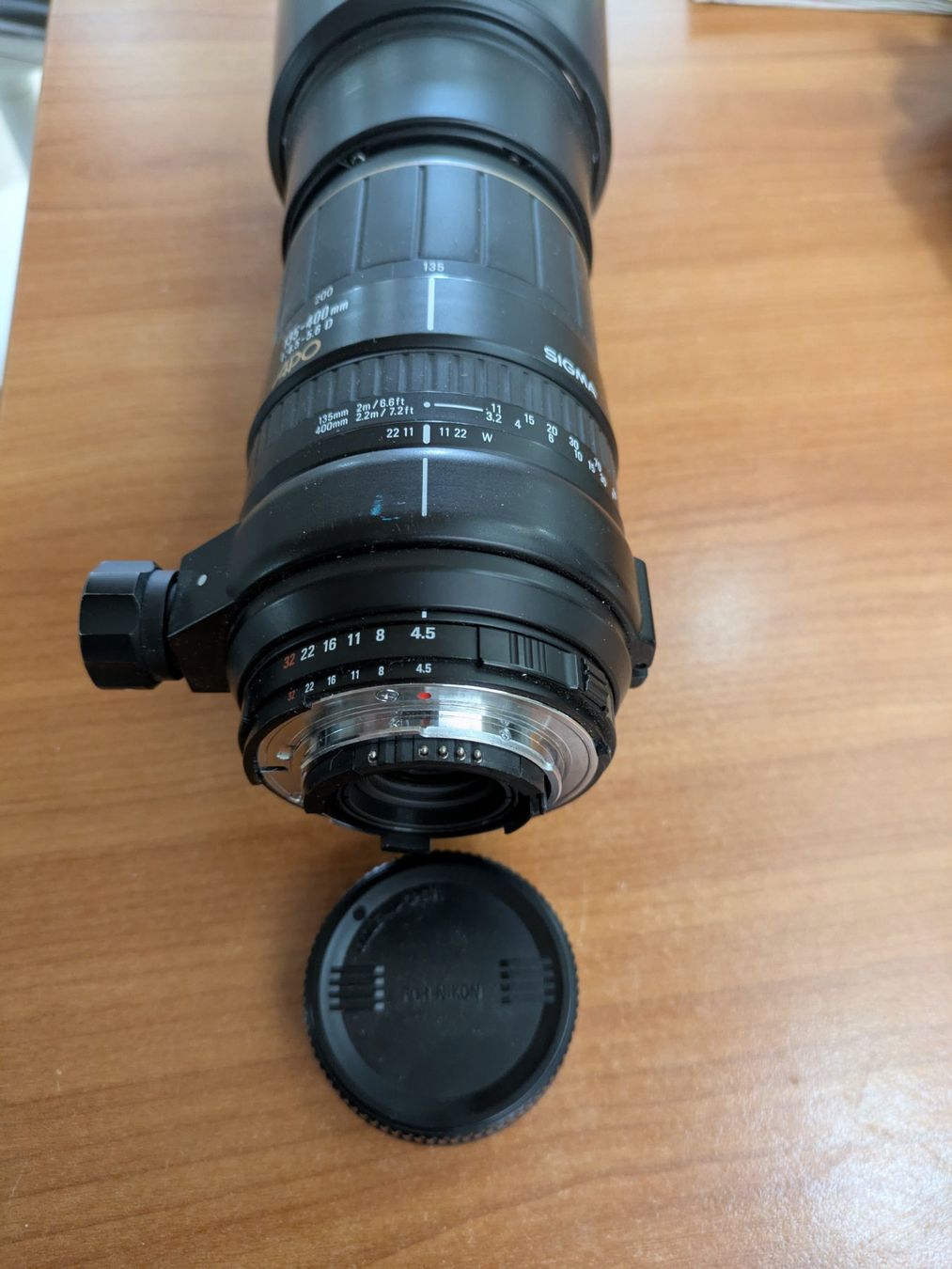 Sigma Obiettivi: Objectif Sigma 135-400 pour Nikon FA argentique – Usato da Pampigny venduto da nic_575j 1