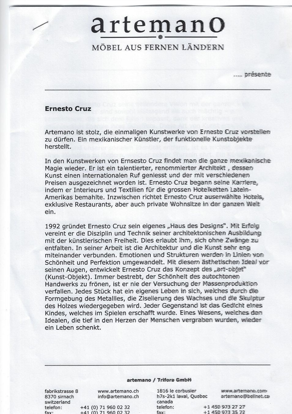 Vasi & Recipienti: Amphore von Ernesto Cruz – Usato da Nürensdorf venduto da michael.kaempf 1