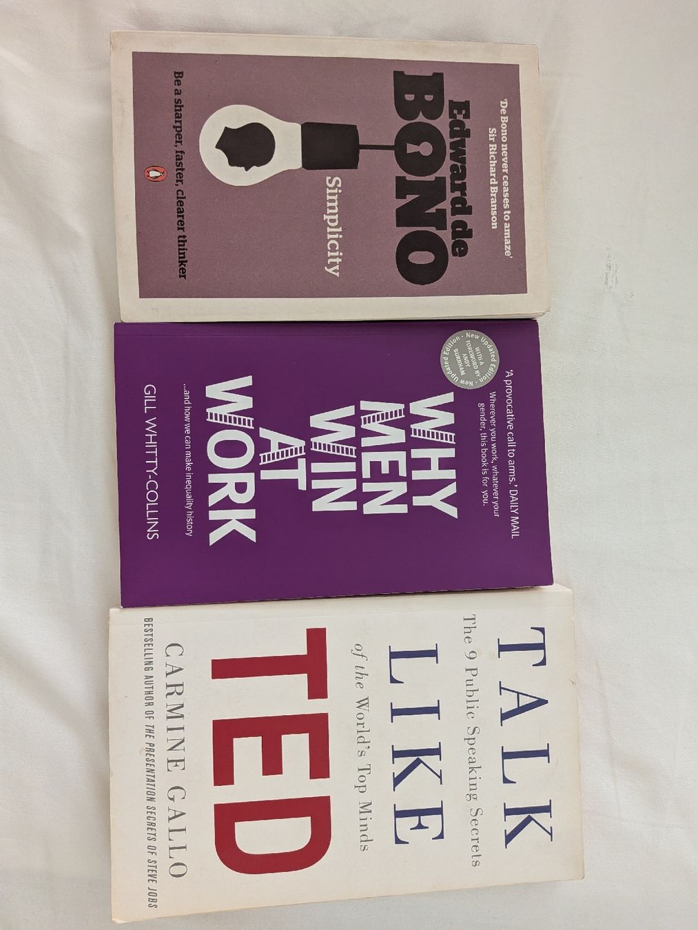 Libri: 3 set English self development books – Usato da Morges venduto da dhi_y2qk 1