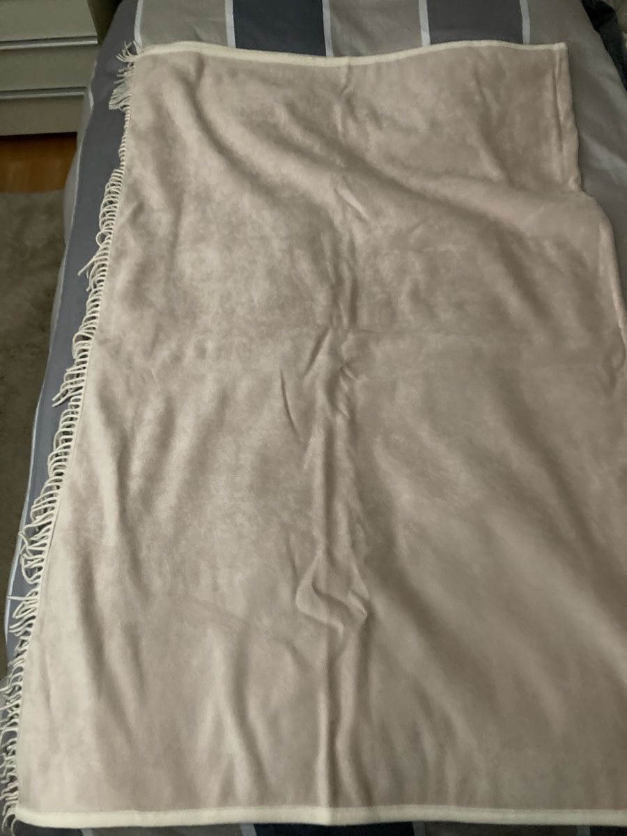 Coperte: Decke doppelseitig mit Wildleder – Usato da Widen venduto da nigella90 2