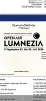 2x Open Air Lumnezia 2026  3-Tagespass 