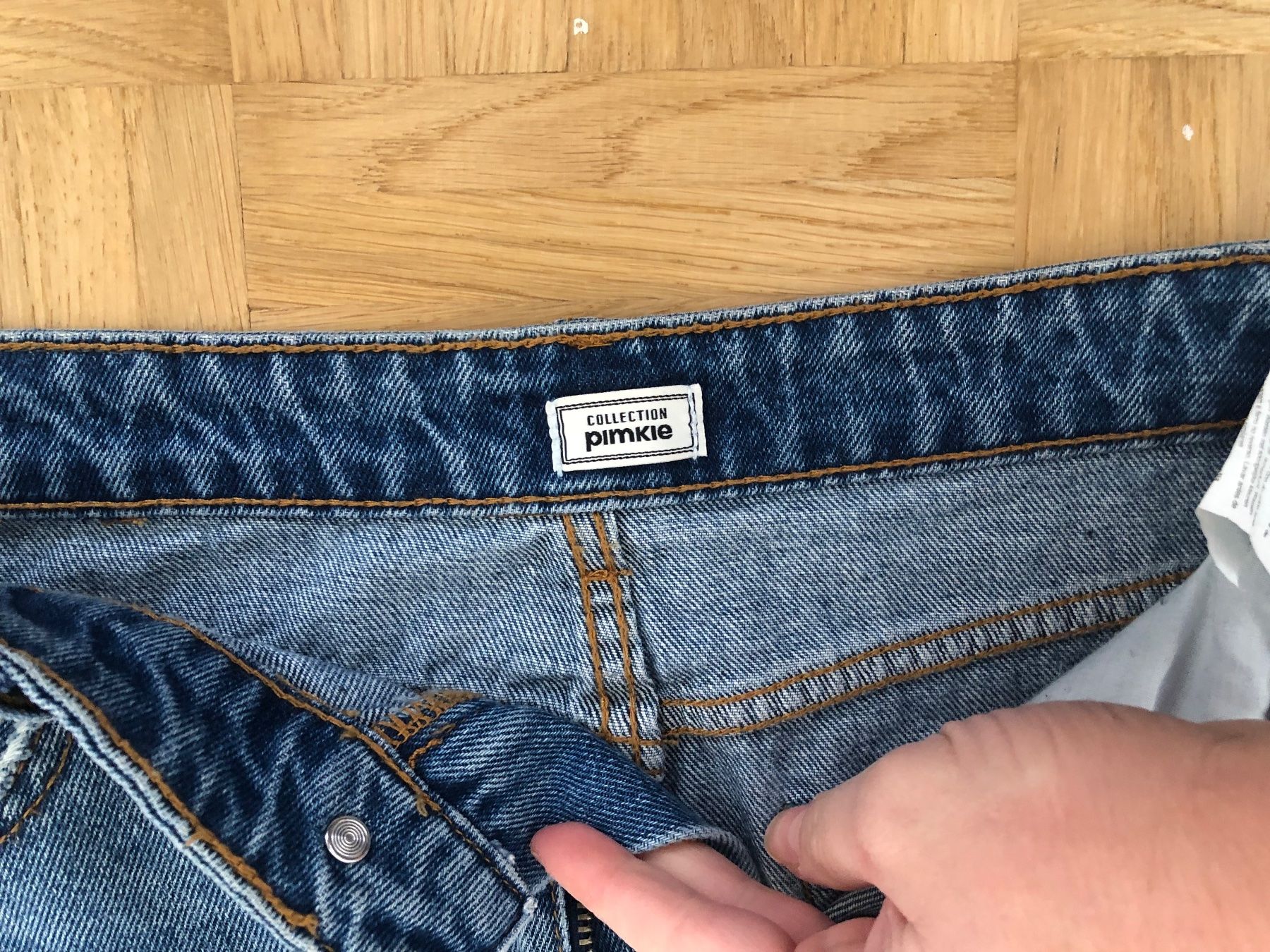 Gonne: Jupe en jeans taille haute – Usato da Onex venduto da kattrina 4