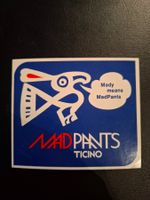 Vintage Rar Sticker Aufkleber Mad Pants Ticino Wie Neu!