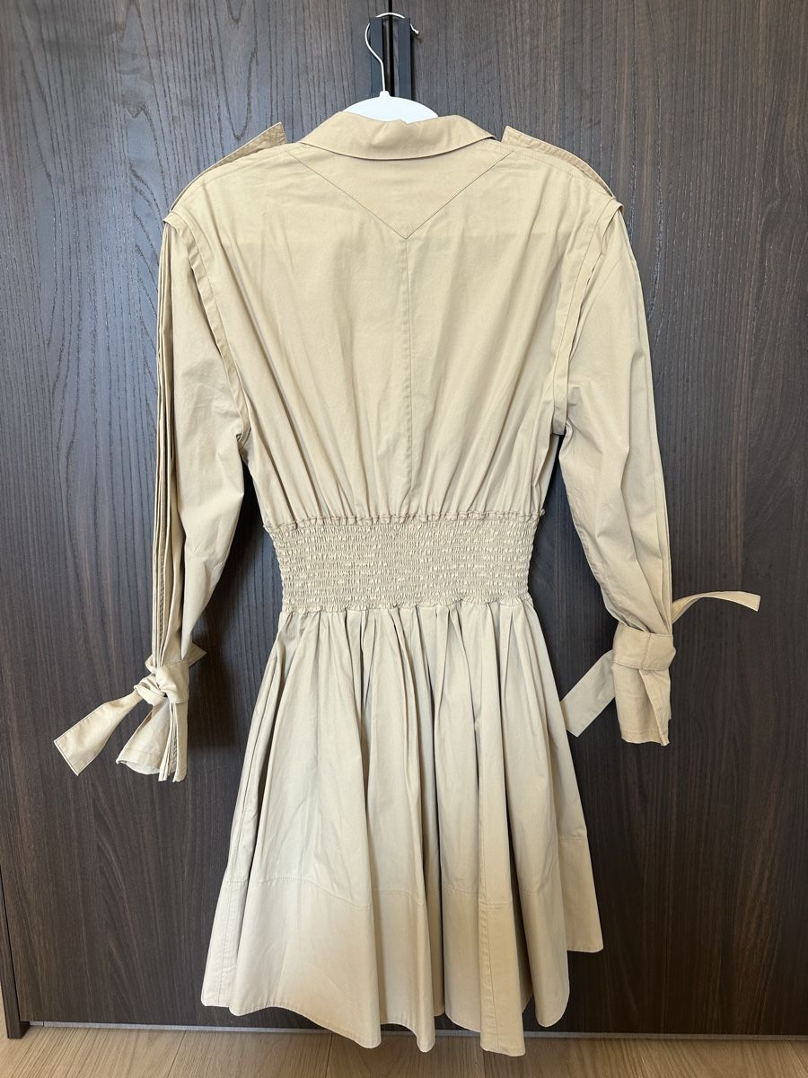 Maje Kleider: Maje beige shirt dress – Gebraucht aus St. Niklausen LU von lau_259n 4
